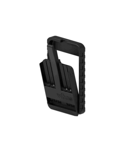 Wiha műanyag tartó slim bitekhez, övtartóval, bliszteres csomagolsában, 1 db, 43163