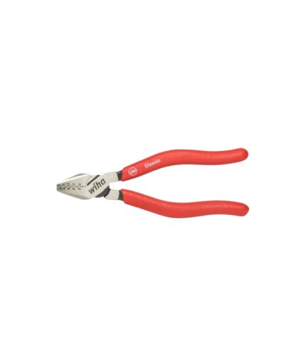 Wiha Classic érvéghüvely (saruzó) fogó szigetelt, trapéz profilú érvéghüvelyekhez, egy komponensű nyéllel, DIN ISO 5743, 0,25-2,5 mm², 145 mm, 28330