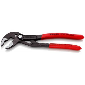 knipex-cobra-hightech-vizszivattyu-fogo-vizpumpafogo-szurkere-foszfatozott-csuszasgatlo-muanyaggal-bevont-nyellel-180mm-87-01-180-2