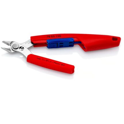 KNIPEX Slim Knips finomvágó fogó, polírozott, Ø4mm2-ig, 150mm, 78 03 150