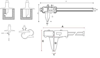 mib-digitalis-melysegmero-4-reszes-keszlet-3-cserelheto-melysegmero-talpakkal-150-300-450-mm-csavarrogziteses-6053-abra