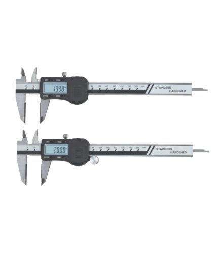 MIB Műanyagházas mélységmérős digitális tolómérő keményfém (VHM) mérőpofaheggyel, RB5-ös adatkimenettel, DIN862 150mm / 0.01, 02026033