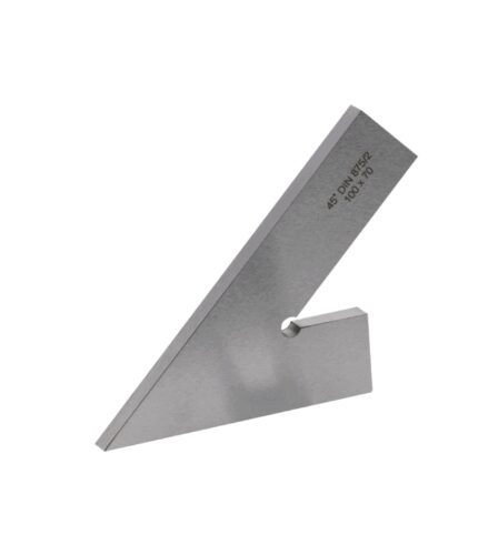 MIB Szögellenőrző, 45°, szénacélból, 250mm x 160mm, 03043045